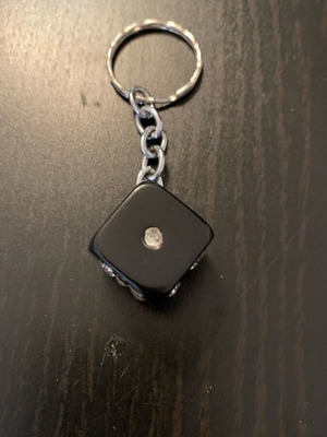 Keychain used, as shown