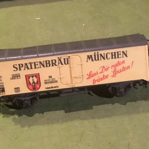 FOBBI Jouef HO 1/87 train cars and track cleaning car set used