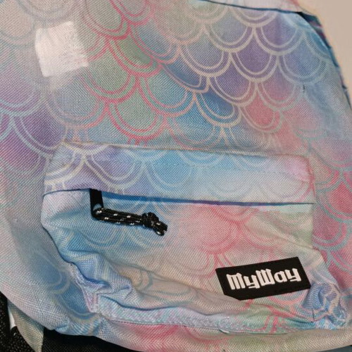 Small children's backpack used