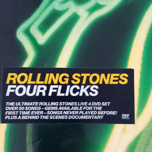 Rolling Stones Four Flicks DVD set like new, missing Disc 2
