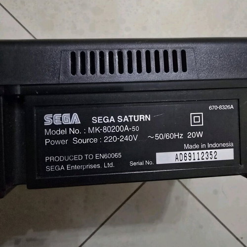 Sega Saturn PAL collection used with 11 games, console, controllers, and cables