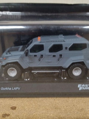 Gurkha LAPD Fast & Furious 1:43 DeAGOSTINI new, collectible model