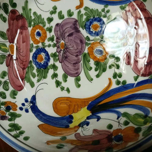 Handmade Skyrian plates 20 and 14 cm like new