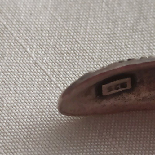 Handmade Silver Cuff Bracelet like new, oxidized unique design