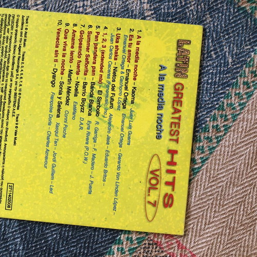 Latin Greatest Hits CD like new