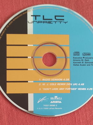 TLC Unpretty CD single μεταχειρισμένο, χωρίς θήκη