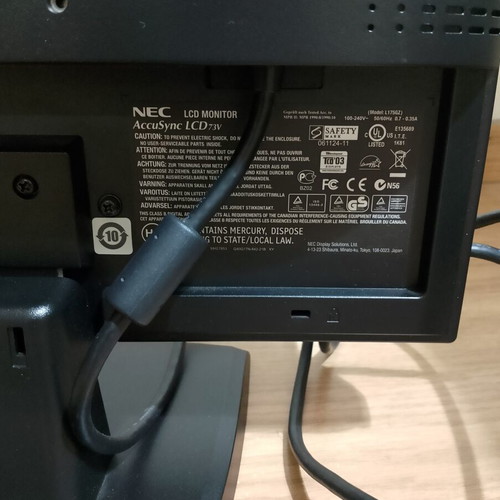 Lec LCD 17 Monitor used in good condition