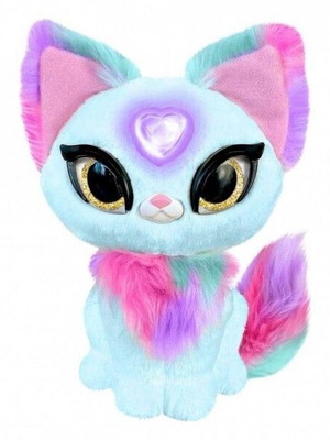 My Fuzzy Friends Magic Whisper Kitty Skye plush cat toy like new