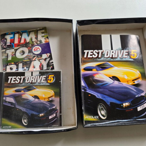 Test Drive 5 PC game used, big box 1998