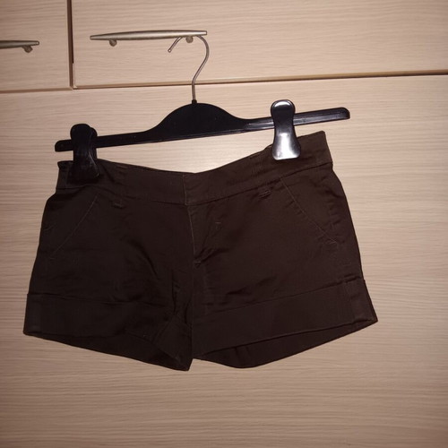 Bershka women's shorts used, size XS, brown