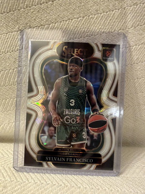 Panini Euroleague Select Sylvain Francisco 43/49 card like new