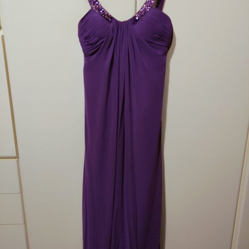 Long dress Demetrios purple like new, size M