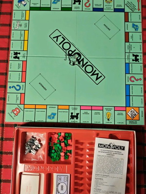 Monopoly with drachmas used