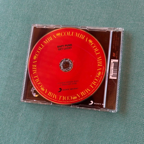 Daft Punk Get Lucky CD single like new, electronic