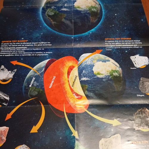 Minerals of Our Planet new brochures with shrink wrap