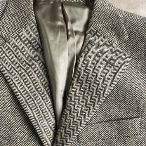 Collection Corneliani n48 jacket like new, herringbone pattern