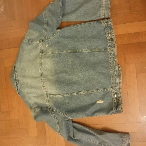 Attrattivo denim jacket size Medium like new, blue