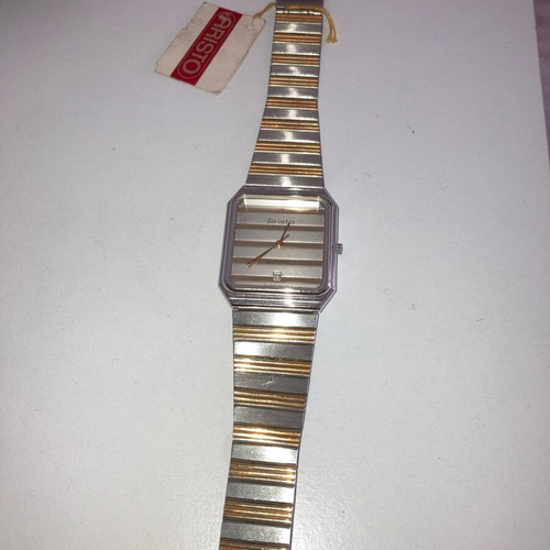 Aristo Vintage Watch Swiss Made New, Gold and Silver