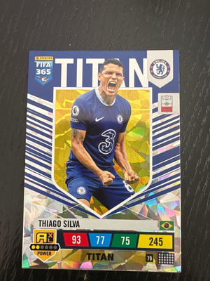 Κάρτα Thiago Silva Titan FIFA Adrenalyn 365 μεταχειρισμένη