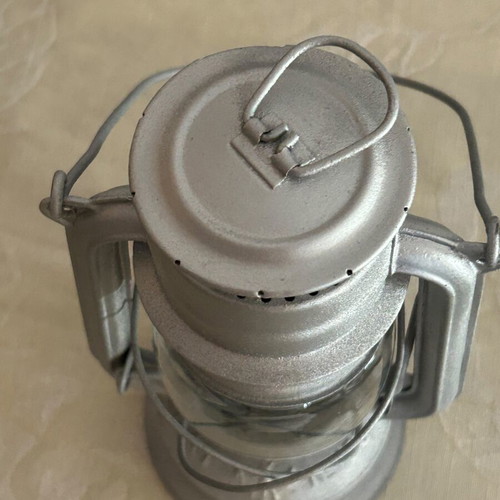 Vintage BAT No.158 storm lantern used, made in DDR 1950-1980