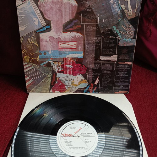 This Heat Deceit vinyl record used, punk genre
