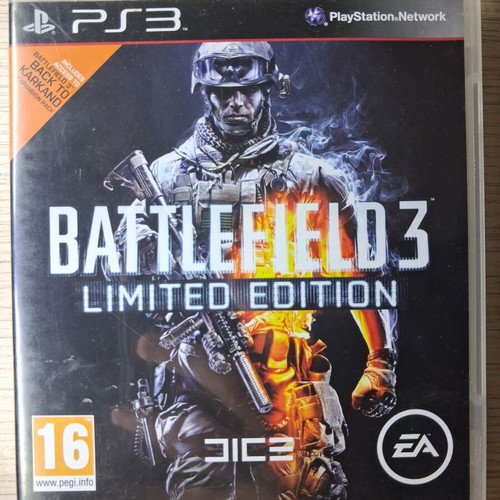 Battlefield 3 Limited Edition PS3 game used
