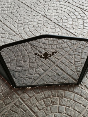 Протективен панел за камина винтидж като нов