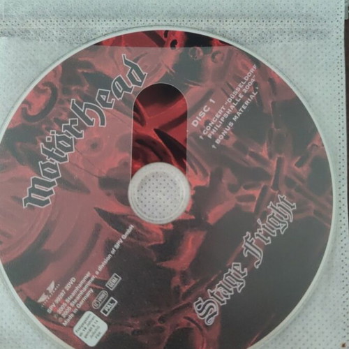 Motörhead Stage Fright DVD Disc 1, live concert 2004