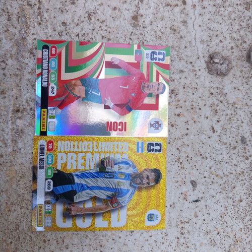 Premium Gold Limited Edition Collectible Cards new