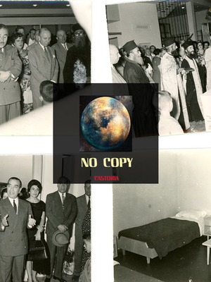 Photographs used, pack of 8 square from Xenia Arta inauguration 1959