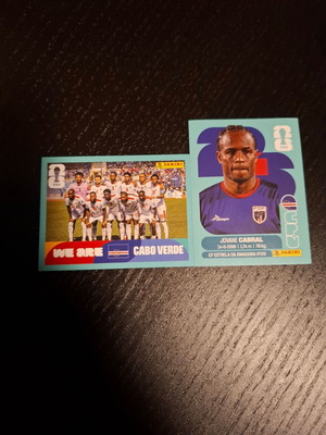 Αυτοκόλλητα Παικτών Cape Verde FIFA World Cup 2026 Καινούργια