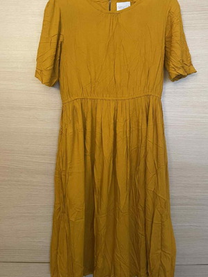 Φόρεμα Mustard Midi COMPANIA FANTASTICA (M) – 100% Βισκόζη