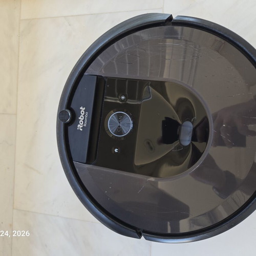iRobot Roomba i7 robot vacuum cleaner with automatic bin emptying