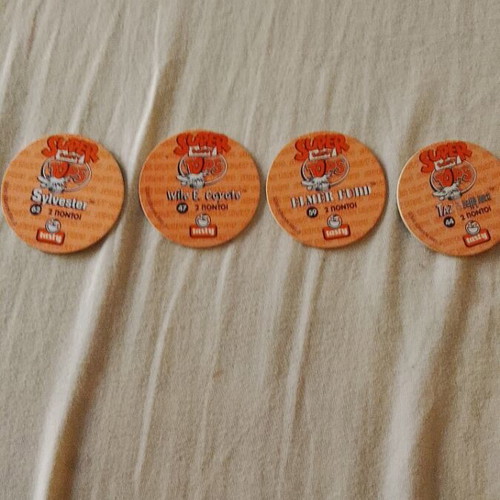 Super Tasty Tops Looney Tunes 1995 set