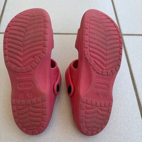 Crocs sandals used, pink