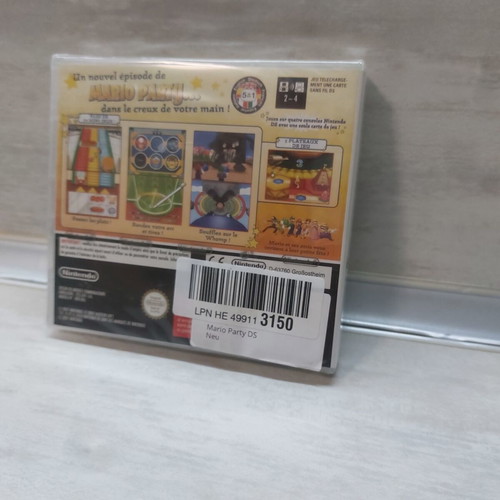 Mario Party DS Nintendo DS game new factory sealed PAL