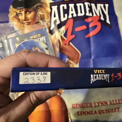 Vice Academy 1-3 Blu-Ray like new, limited edition with English subtitles