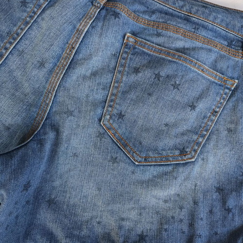 Gap Star Denim Shorts used, blue wash, size L