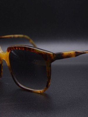 Jiji Line Vintage Γυαλιά Ηλίου 70s Καφέ Κεραμιδί Πλαίσιο Γκρι Degrade Φακοί Καινούργια