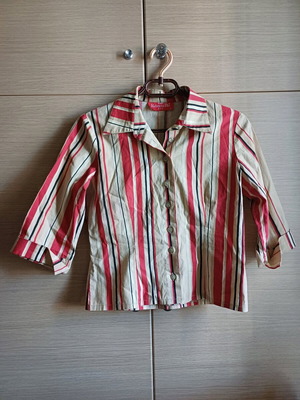 Rebecca Blu shirt like new, multicolored, size L