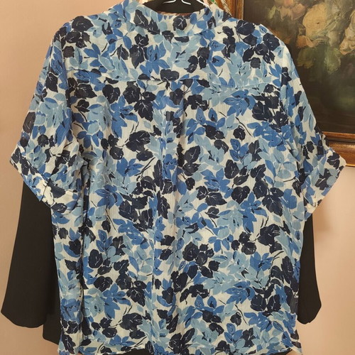 Chaps vintage shirt by Ralph Lauren, lightweight floral design