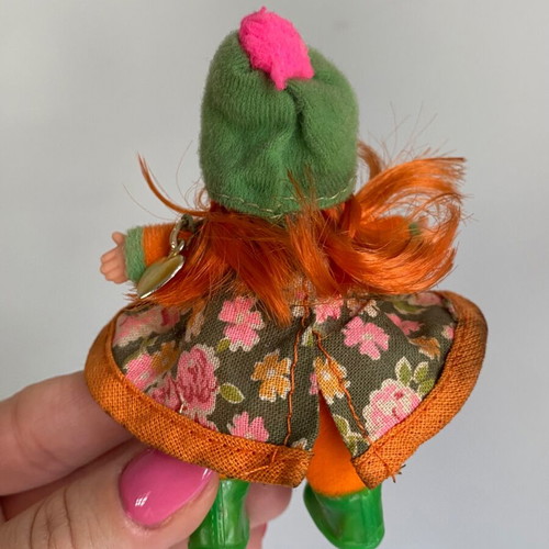 Pippi Longstocking Miniature Doll 1980s used by El Greco