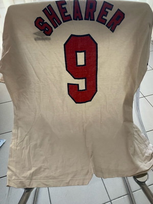 England National Team Shearer 9 Umbro XL 1998 T shirt like new