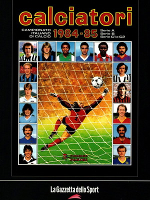 Panini Calciatori 1984-85 καινούργιο σκληρόδετο άλμπουμ reprint με αυτοκόλλητα