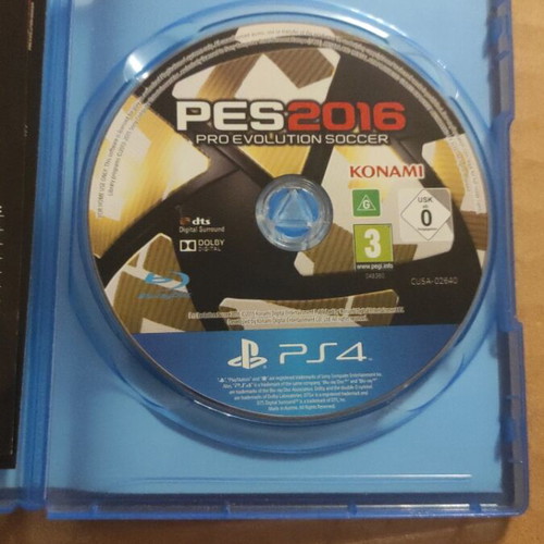 PES 2016 Pro Evolution Soccer PS4 used