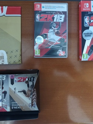 NBA 2K18 Shaq Legendary Edition Nintendo Switch μεταχειρισμένο