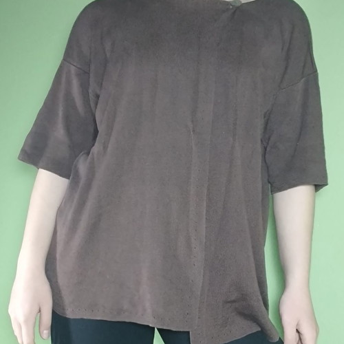 Blouse cardigan used brown size M