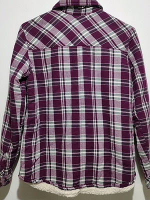 Piazza Italia Shacket women's S purple cotton like new