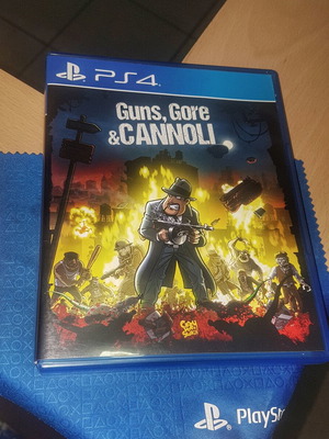 Guns Gore And Cannoli PS4 game, 4 player co-op
