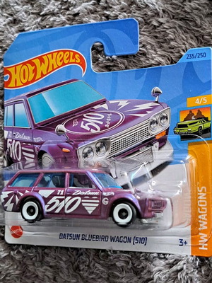 Hotwheels Datsun Bluebird Wagon (S10) new